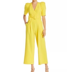 Black Halo • Maricopa Belted Jumpsuit • Size: 4